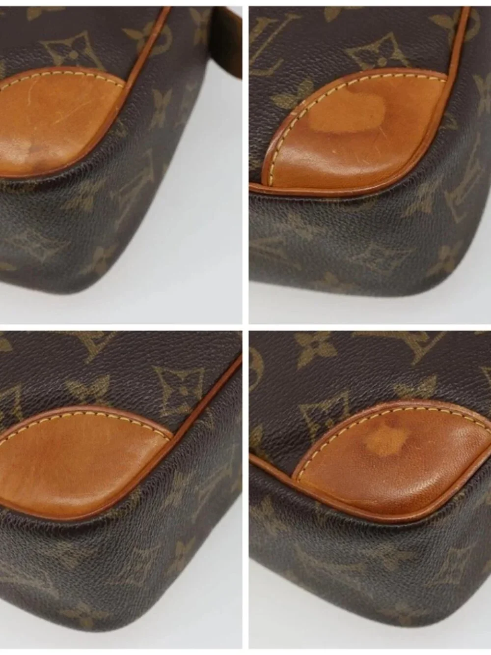 LOUIS VUITTON Monogram Compiegne 28 Clutch Bag M51845 LV Auth 179532